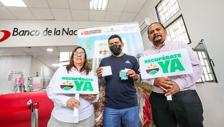 Consulta como reclamar el bono recupérate ya